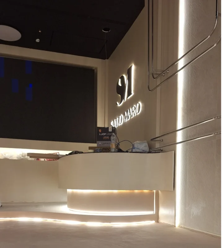 پروژه میکروسمنت شرکت satio maro