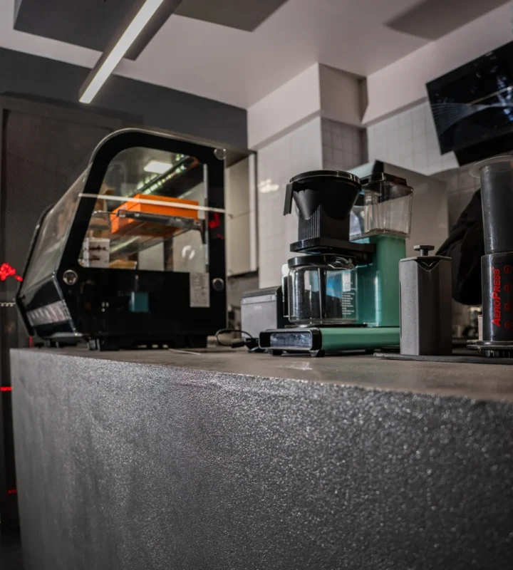 پروژه میکروسمنت کافه لوچی