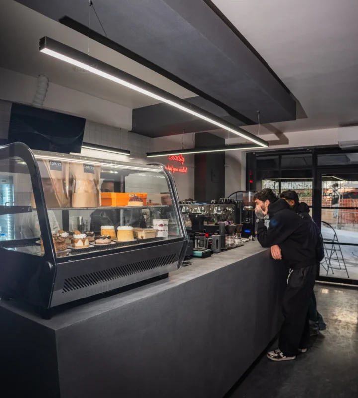 پروژه میکروسمنت کافه لوچی